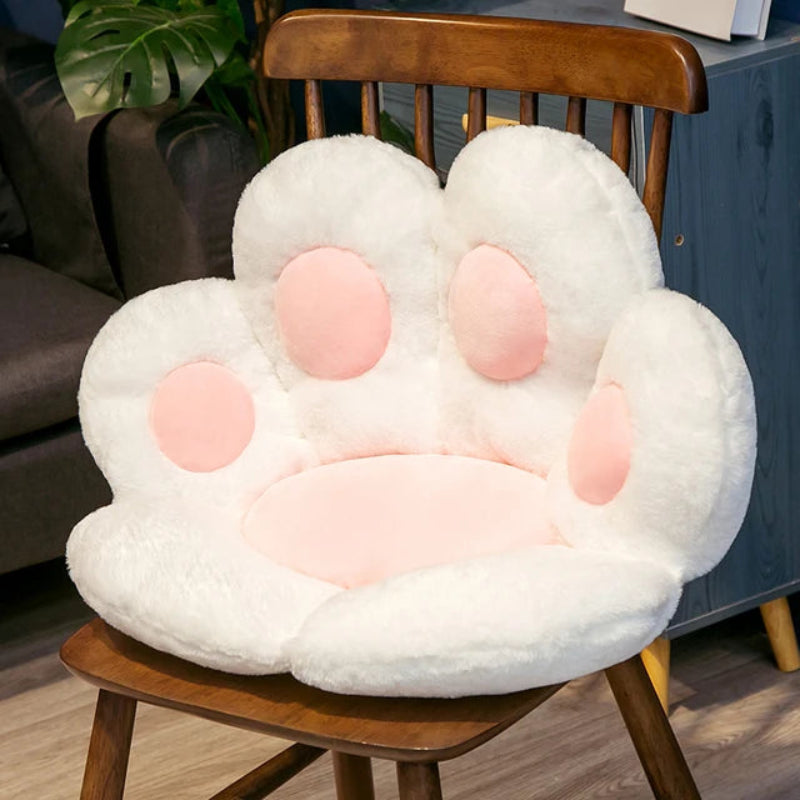 Kawaii Cat Paw Shaped Pillow Seat Cushion