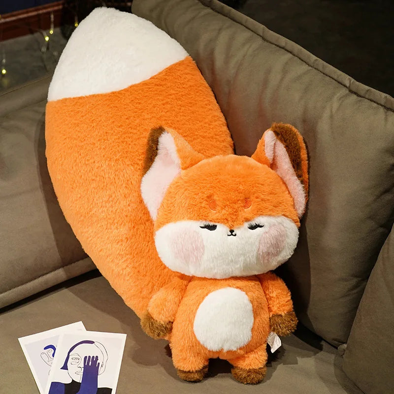Peluche Kawaii Renard à Longue Queue