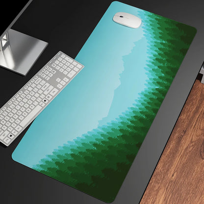 Summer Landscape Art Gaming Mouse Pad