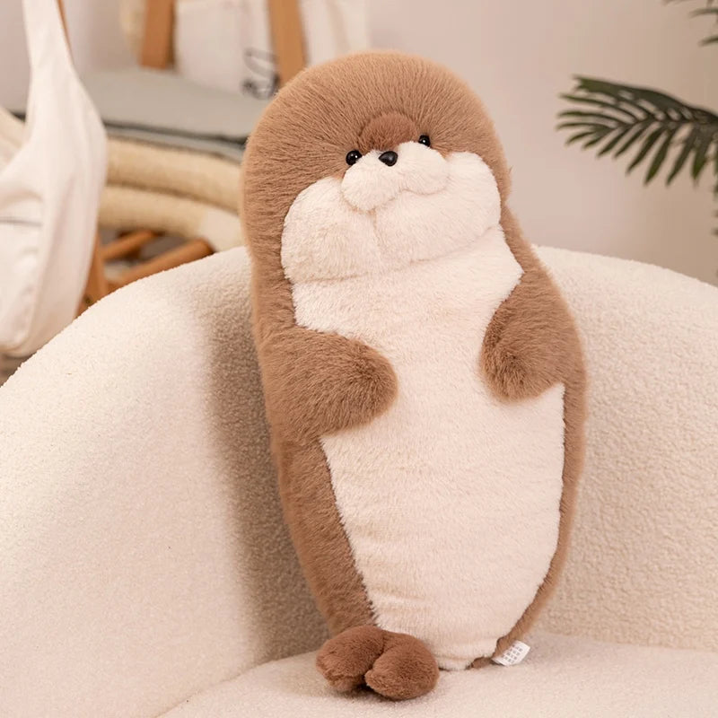 Kawaii Fluffy Seal Plush