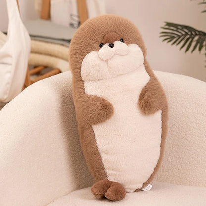 Kawaii Fluffy Seal Plush