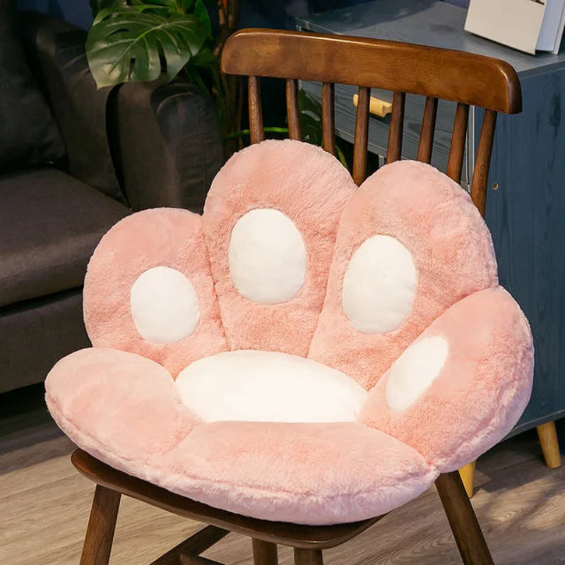 Kawaii Cat Paw Shaped Pillow Seat Cushion