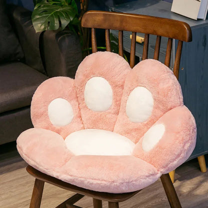 Kawaii Cat Paw Shaped Pillow Seat Cushion