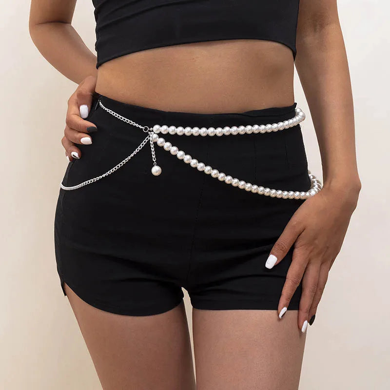 Ceinture en Perles Y2K