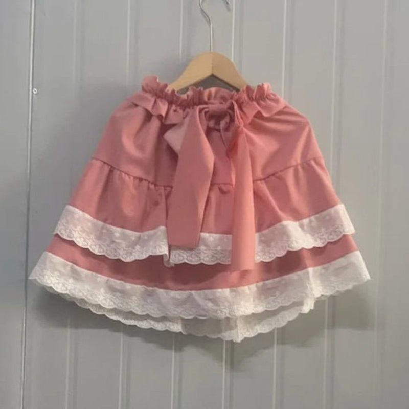 Kawaii Lace Mini Skirt