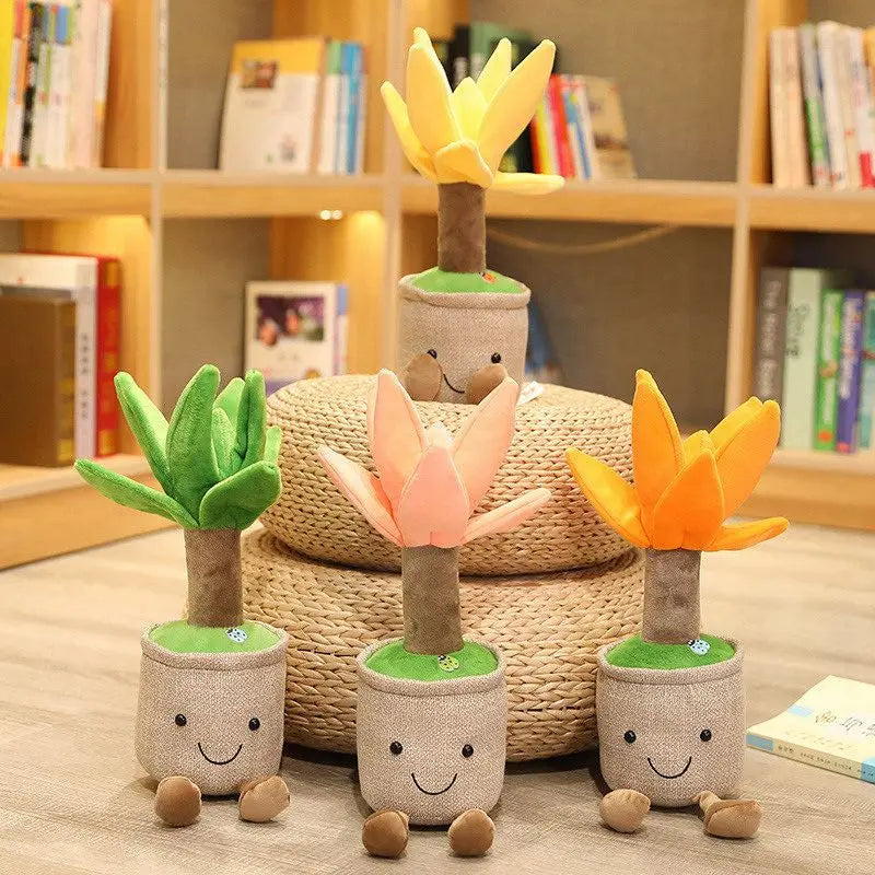 Lucky Bamboo, Money Tree and Dragon Beard Tree Plushie