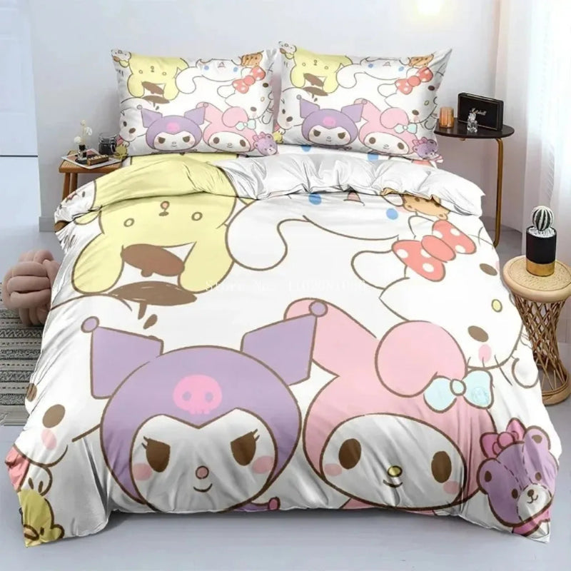 Kawaii Sanrio Bedding Set