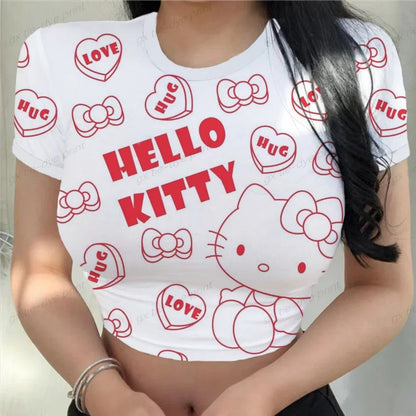 Hello Kitty Crop Top