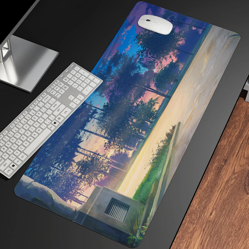 Summer Landscape Art Gaming Mouse Pad
