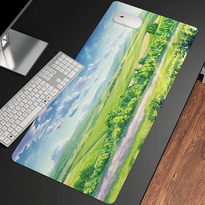 Summer Landscape Art Gaming Mouse Pad
