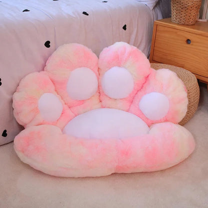 Kawaii Cat Paw Shaped Pillow Seat Cushion