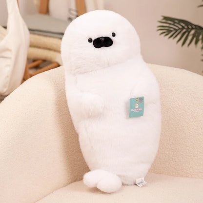 Kawaii Fluffy Seal Plush