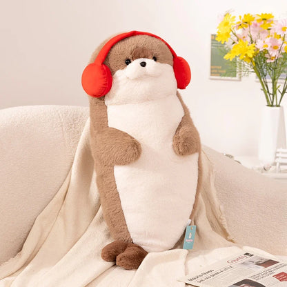 Kawaii Fluffy Seal Plush