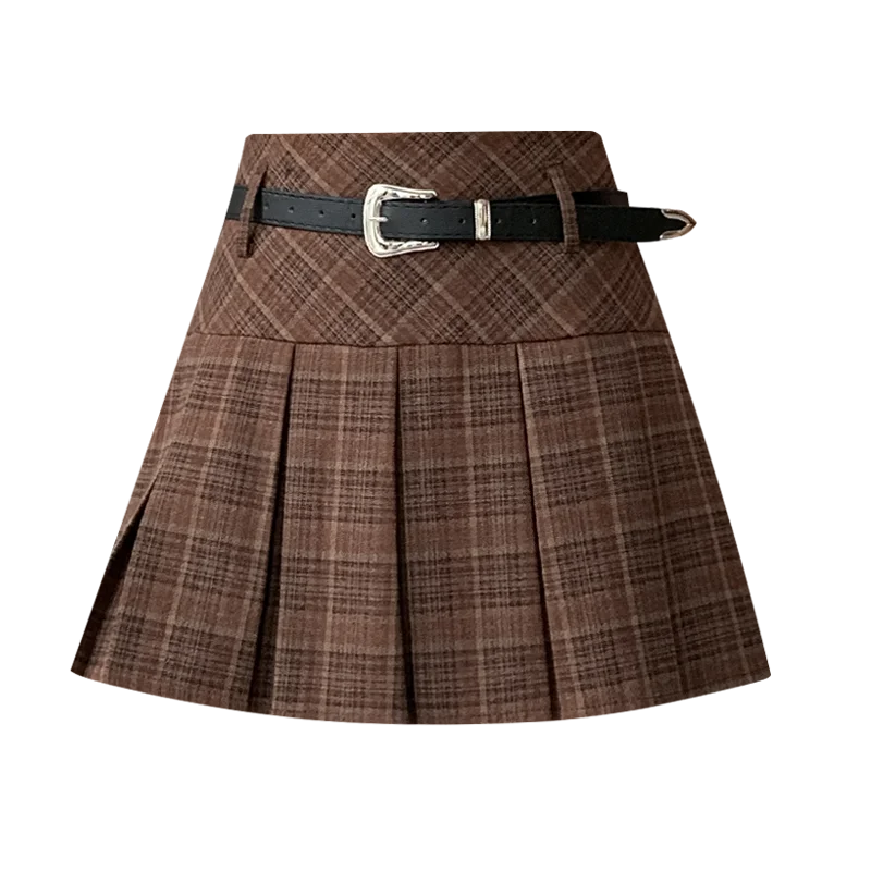 Harajuku Plaid Skirt