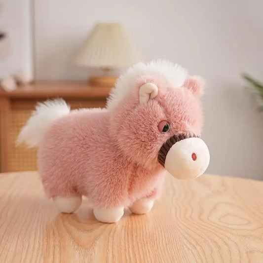 Jouet en Peluche Cheval