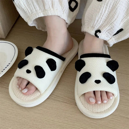Pantoufles Panda Kawaii