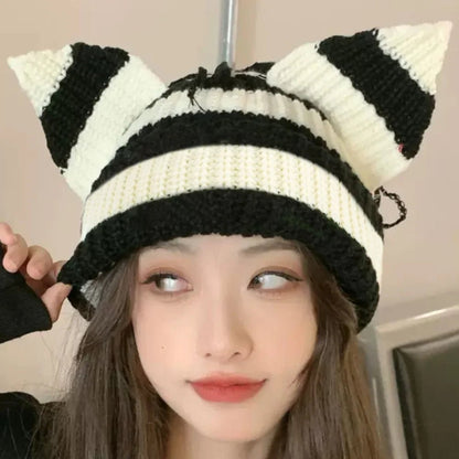 Bonnet Oreille de Renard Kawaii