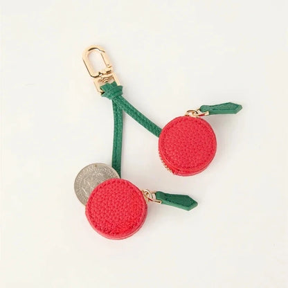 Mini Porte-monnaie Cerises Kawaii