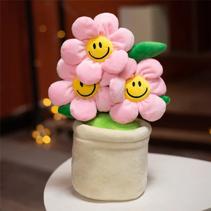 Tournesol Visage Souriant Plantes en Peluche