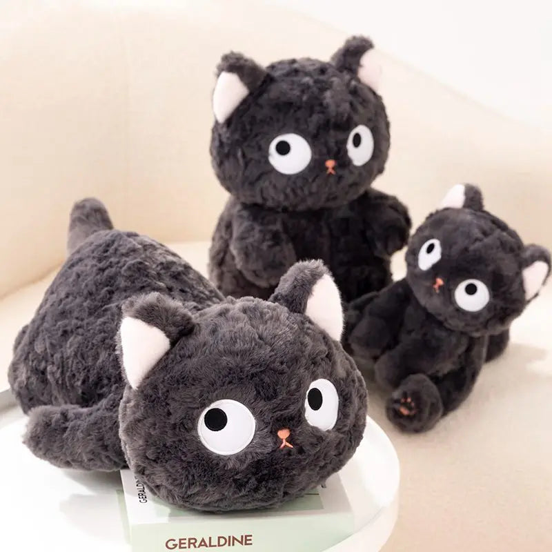 Peluche Chat Noir Kawaii