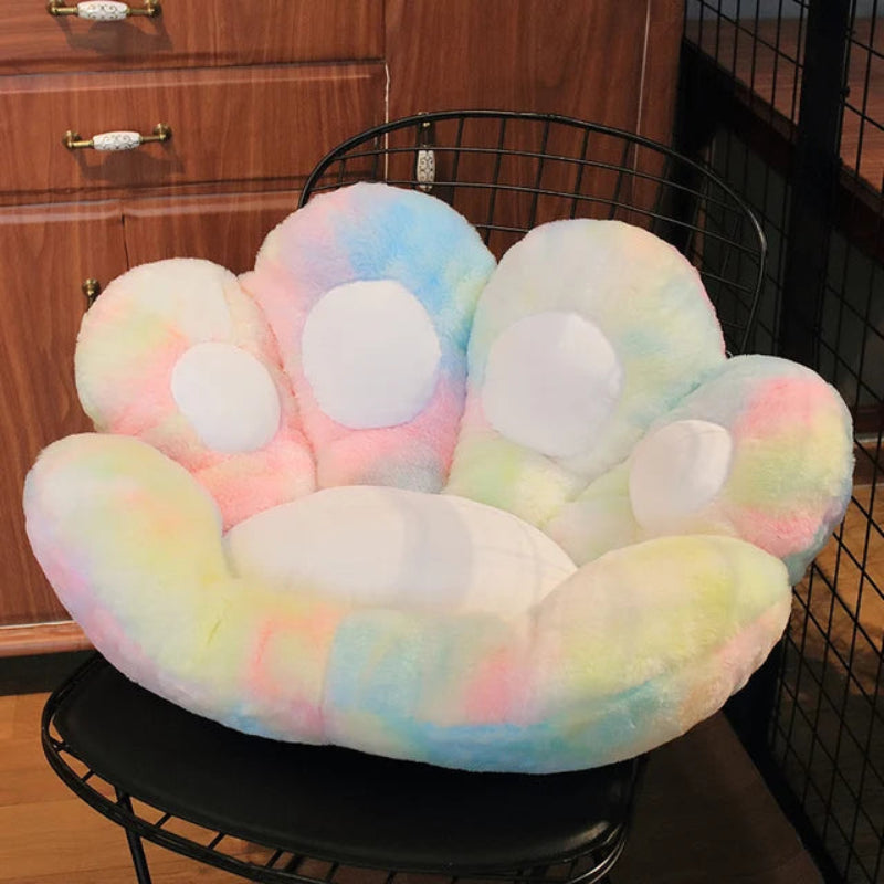 Kawaii Cat Paw Shaped Pillow Seat Cushion