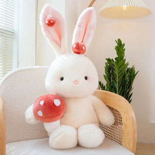 Cute Stuffed Mushroom Bunny Plush Doll