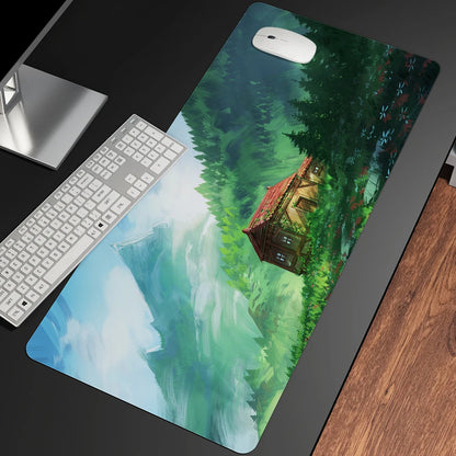 Summer Landscape Art Gaming Mouse Pad