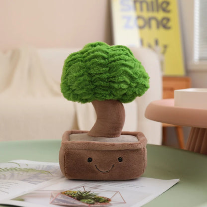 Lucky Bamboo, Money Tree and Dragon Beard Tree Plushie