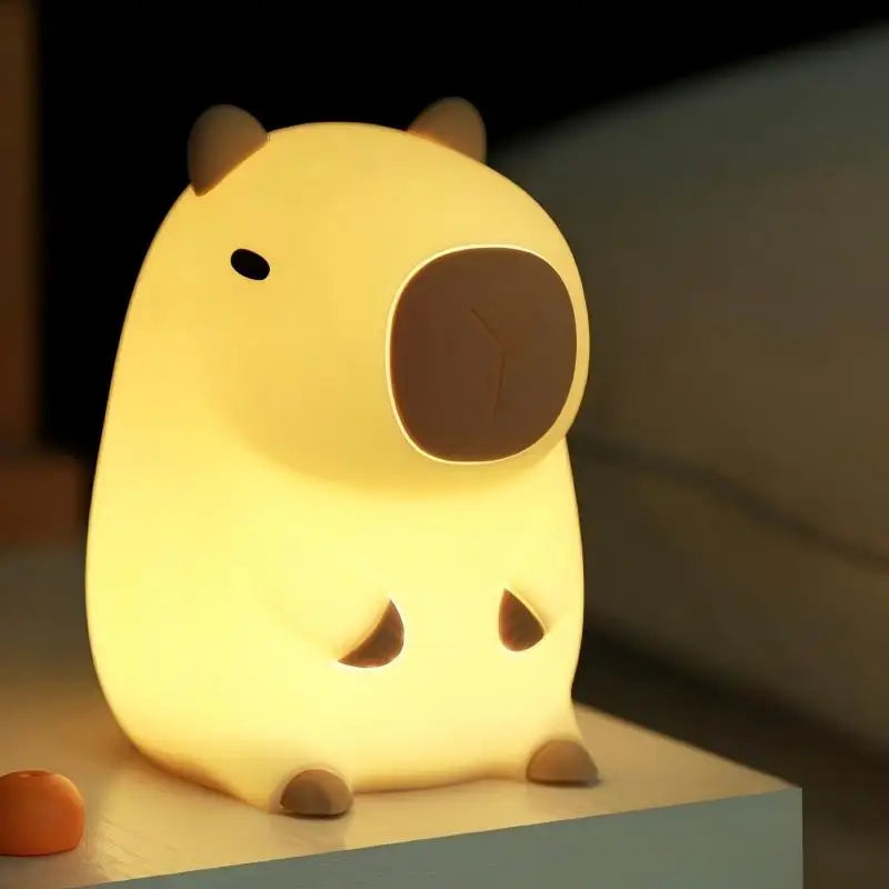 Veilleuse Kawaii Capybara 