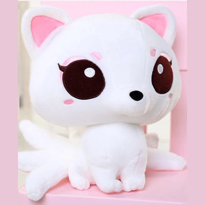 Peluche Kawaii Renard Blanc