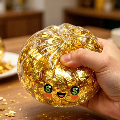 Golden Dumpling Stress Ball