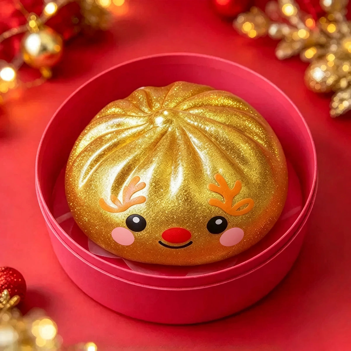 Christmas Dumpling Squishy Blind Box