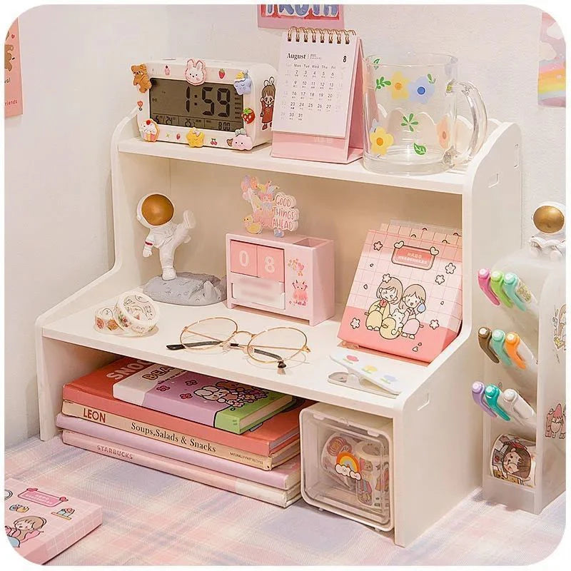 Kawaii Mini Desk Storage