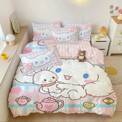 Kawaii Cinnamoroll Bedding Set