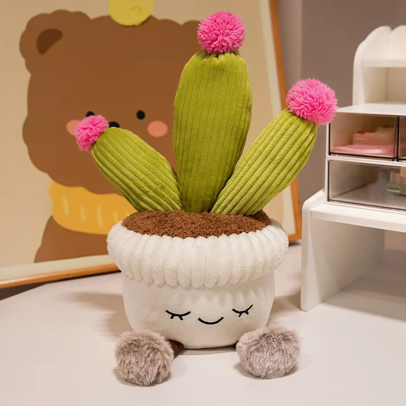 Potted Succulents Plush Toy