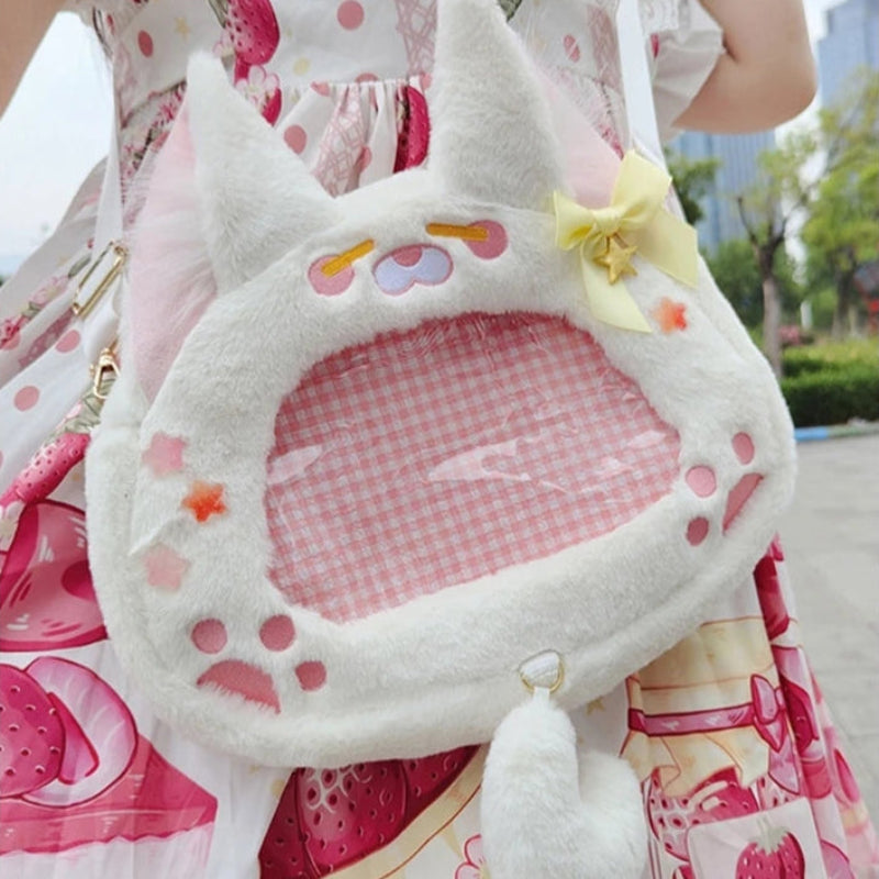 Sac à Bandoulière En Peluche Kawaii