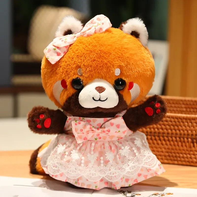 Cute Cosplay Raccoon Plush