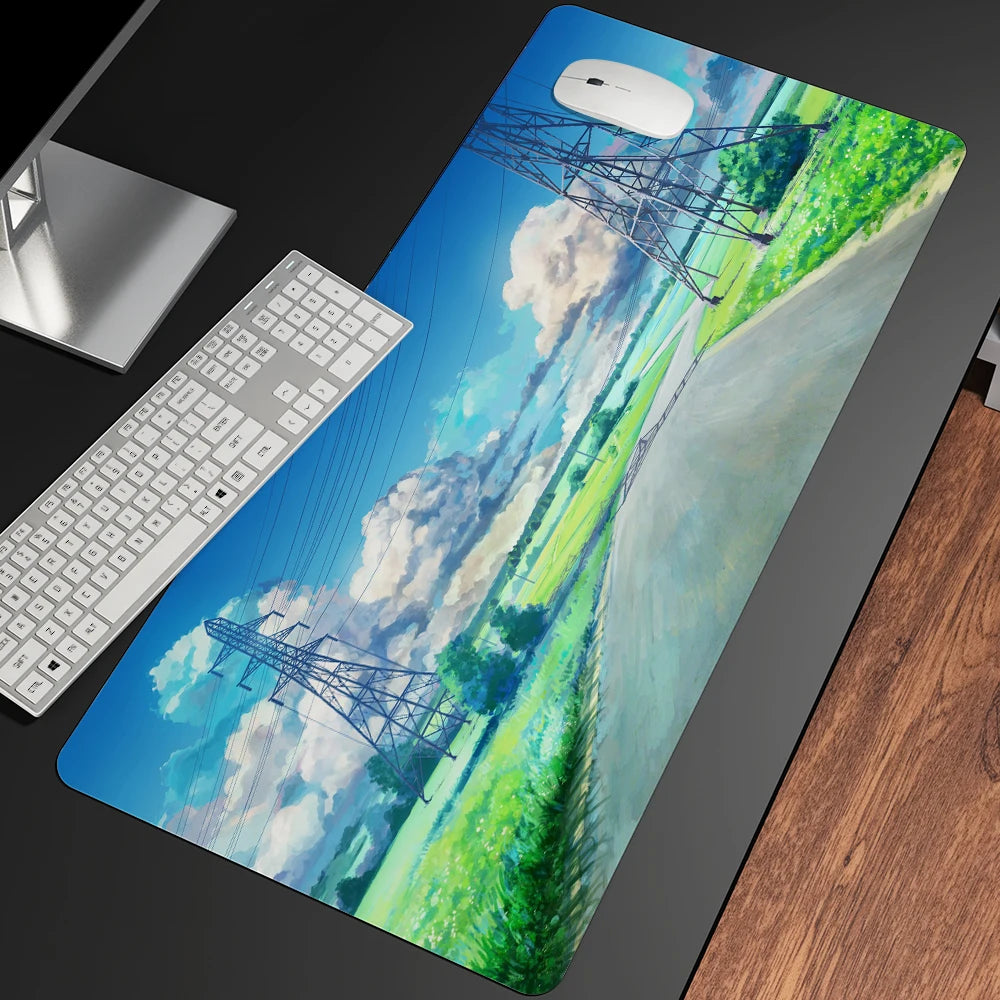 Summer Landscape Art Gaming Mouse Pad
