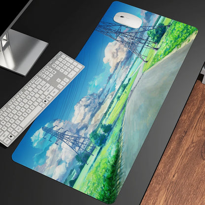 Summer Landscape Art Gaming Mouse Pad
