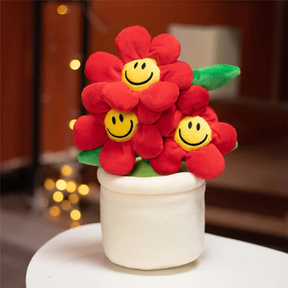 Tournesol Visage Souriant Plantes en Peluche
