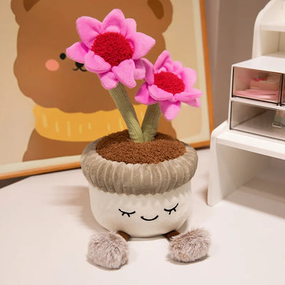 Potted Succulents Plush Toy