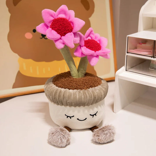 Potted Succulents Plush Toy