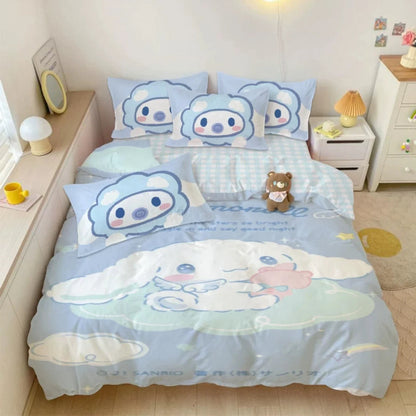 Kawaii Cinnamoroll Bedding Set