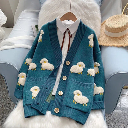Mouton Cardigan Kawaii