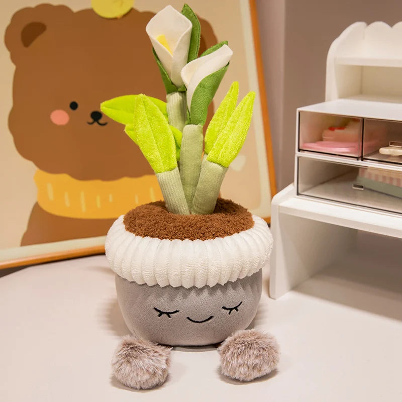 succulent plush toy Potted Succulents Plush Toy