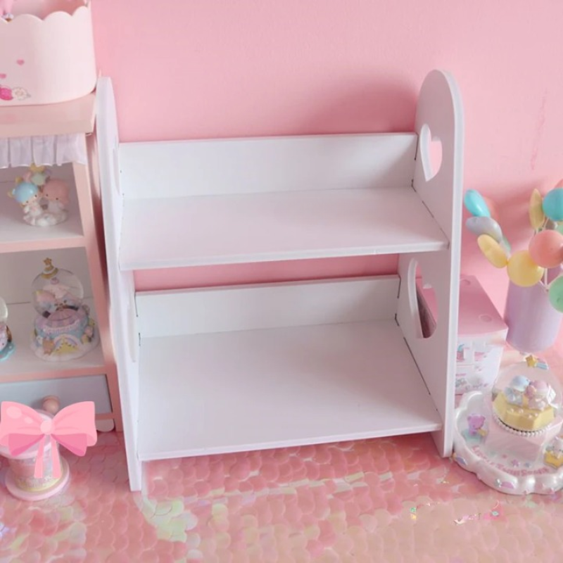 Kawaii Two-Storey Desk Shelf