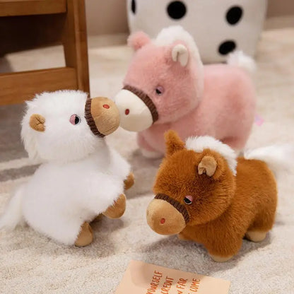 Jouet en Peluche Cheval