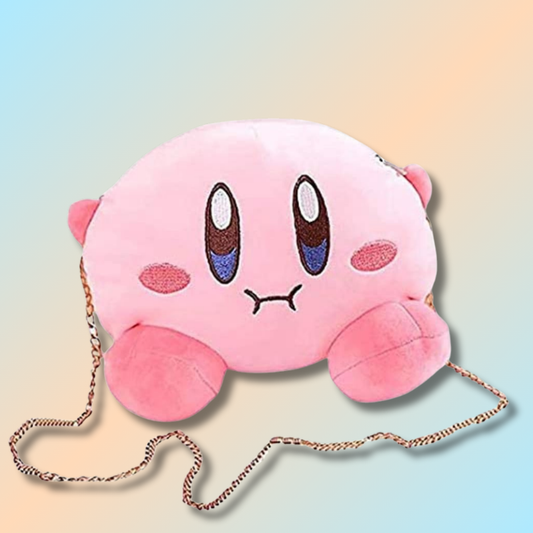 Kawaii 3D Pink Crossbody Plush Bag