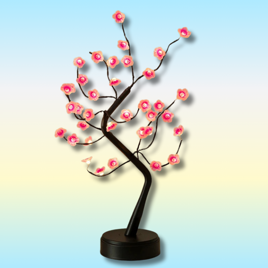 Lampe Lumineuse Bonsaï en Fleur de Cerisier