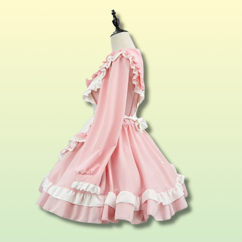 Japanese Maid Apron Uniform